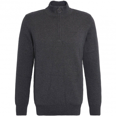 Cotton Half Zip Jumper