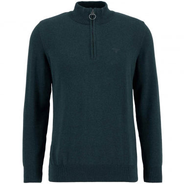 Cotton Half Zip Jumper