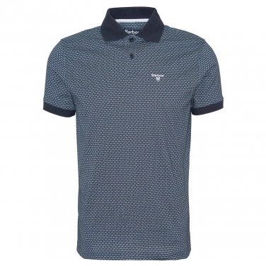 Shell Print Polo Shirt