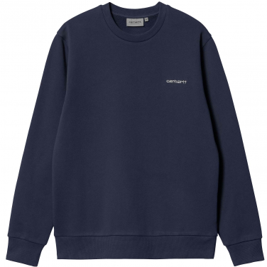 Carhartt script hotsell embroidery sweatshirt