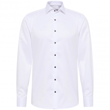 Slim Fit Twill Double Cuff Shirt