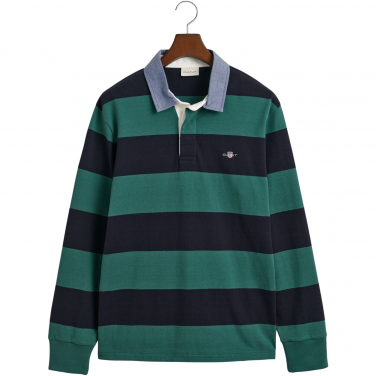 Chambray Striped Heavy Rugger