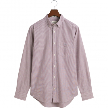 Regular Banker Stripe Poplin Shirt