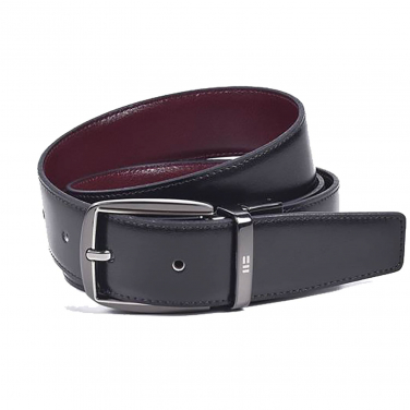 Cowhide Leather Reversible Belt