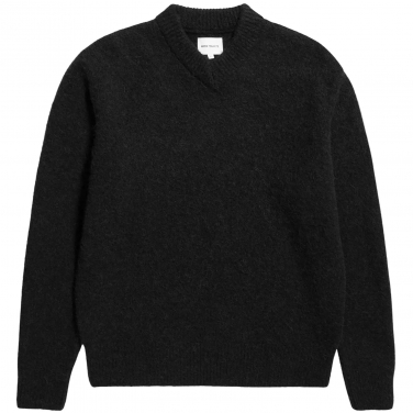 Rasmus Brushed V-Neck Sweater