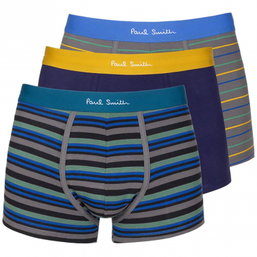 3-Pack Dark Stripe Boxer Briefs