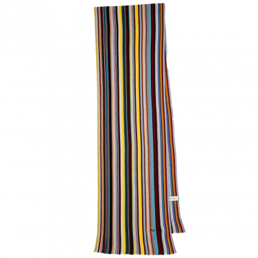 Merino Wool Signature Stripe Scarf