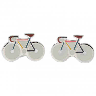 Silver Bike Cufflinks