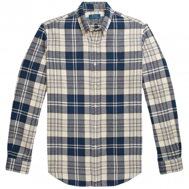 Custom Plaid Brushed Flannel Shirt