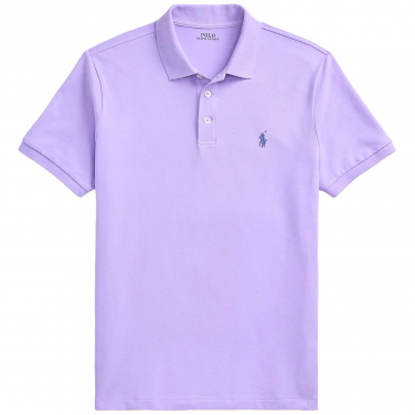 Custom Slim Fit Mesh Polo Shirt