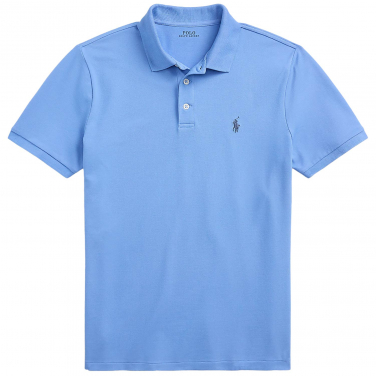 Custom Slim Fit Mesh Polo Shirt