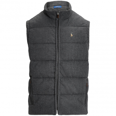 Herringbone Double-Knit Vest