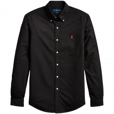 Slim Fit Garment-Dyed Oxford Shirt