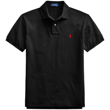 Slim Fit Stretch Mesh Polo Shirt