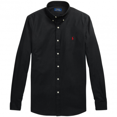 Slim Fit Stretch Poplin Shirt