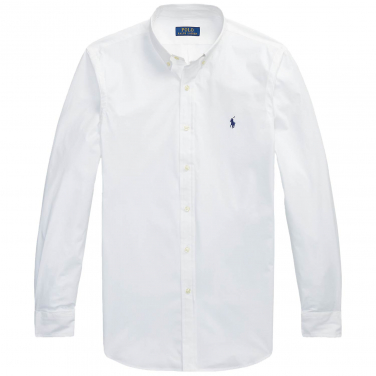 Slim Fit Stretch Poplin Shirt