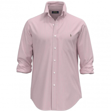 Slim Fit Striped Oxford Shirt