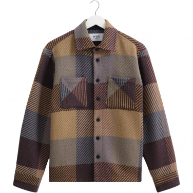 Whiting Square Check Overshirt