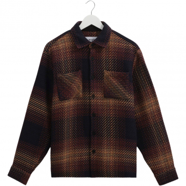 Whiting Windowpane Check Overshirt