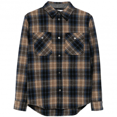 Alaskan Melton Checked Overshirt