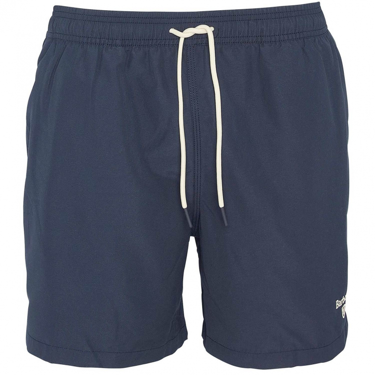 Barbour Logo Swim Shorts in Classic Navy for Men