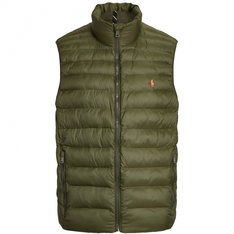 Ralph Lauren Packable Terra Vest in Dark Loden for Men