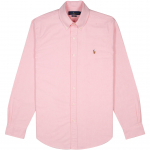 Ralph Lauren Slim Fit Oxford Shirt in Pink for Men